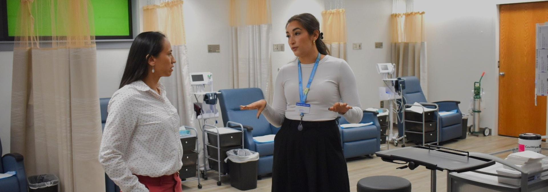 Rep. Davids touring PPGP.