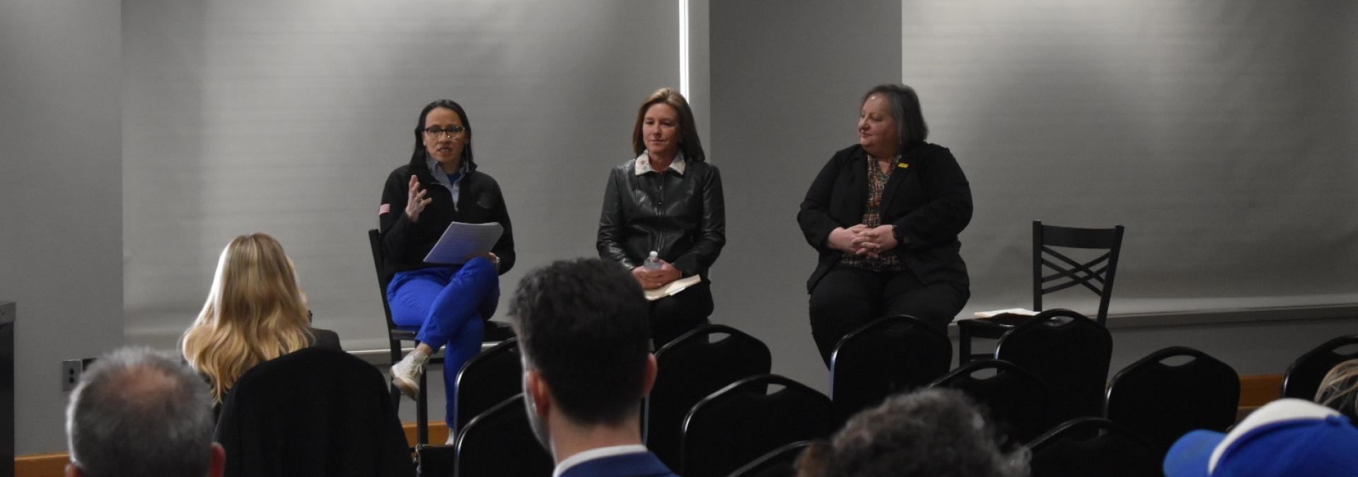 Rep. Sharice Davids hosting a conversation about the 2026 World Cup.