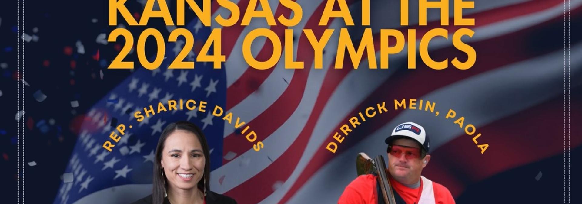 Rep. Davids and Derrick Mein