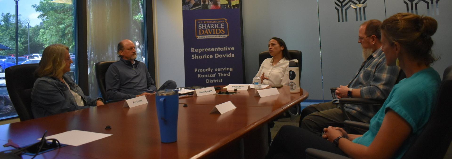 Davids Hears from Kansans on Rising Costs Facing Families