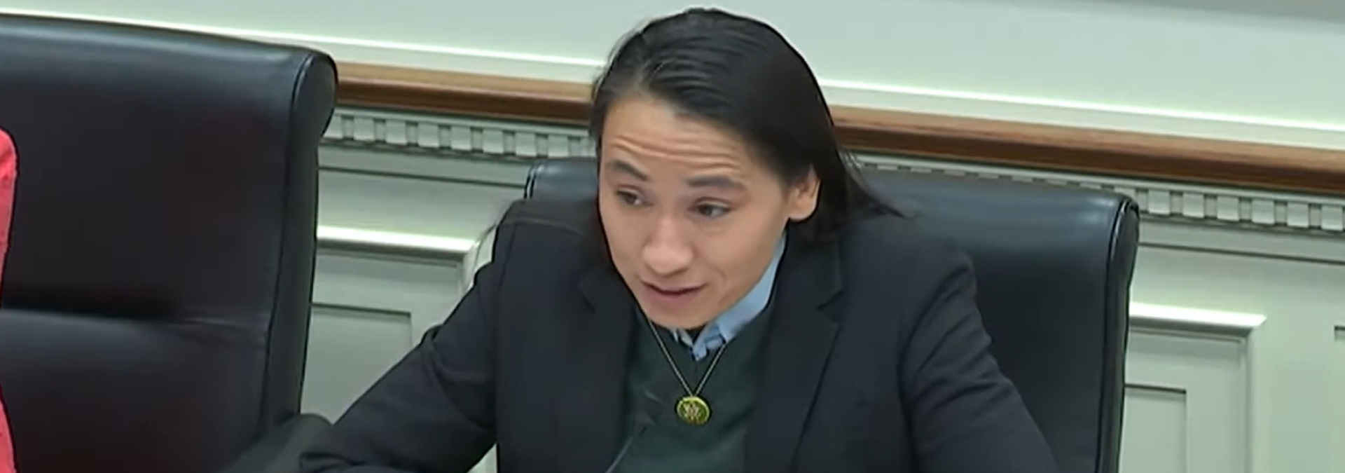 Davids speaks on the importance of supporting Native entrepreneurs during today’s committee markup 