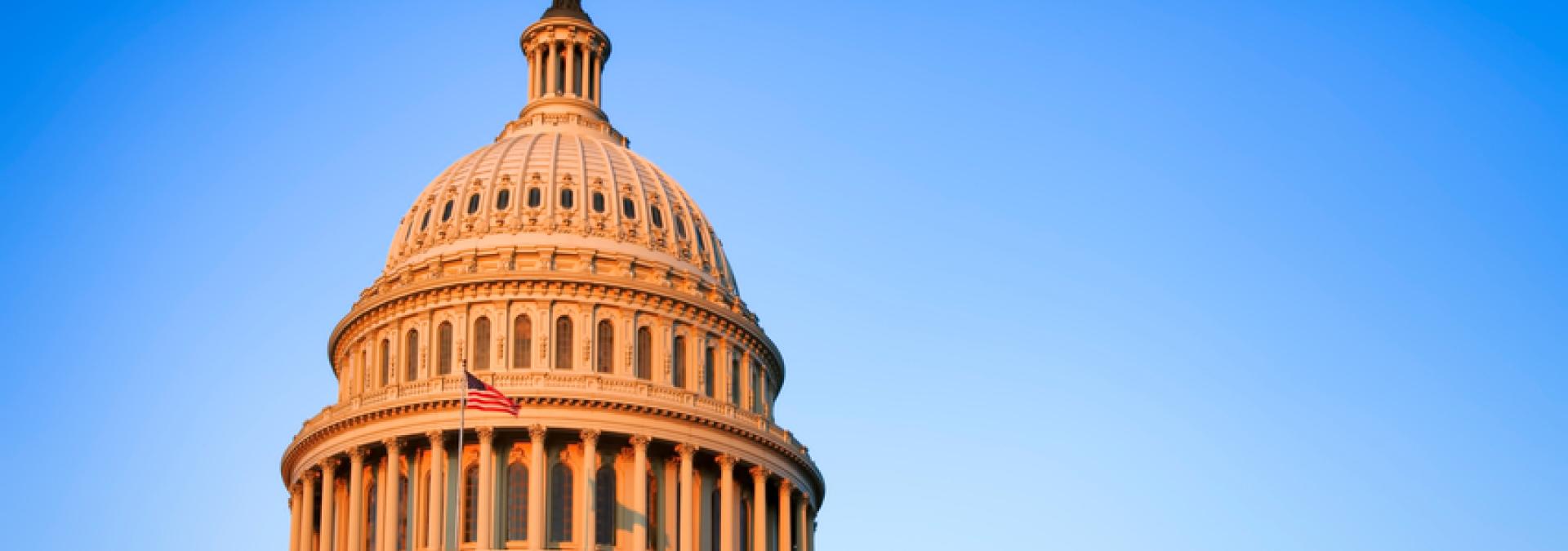 U.S. Capitol Building at Dawn