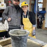 Rep. Davids learning more about the Registered Apprenticeship Program 