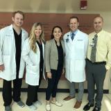 Rep. Davids with a group of physicians