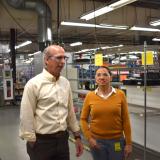 Rep. Sharice Davids at SOR Controls