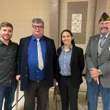 Rep. Davids with Kyle Prellberg