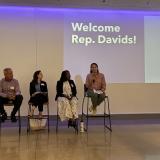 Rep. Davids at panel