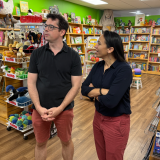 Rep. Davids at The Learning Tree