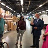 Rep. Davids at Dentec