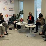 In January, Davids hosted a roundtable at the Kansas City Womens’ Business Center with local business owners.