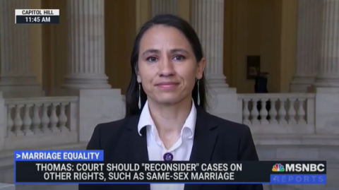 Rep. Davids speaking on MSNBC today about the Respect for Marriage Act.