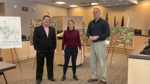 Rep. Davids with Gardner Leaders