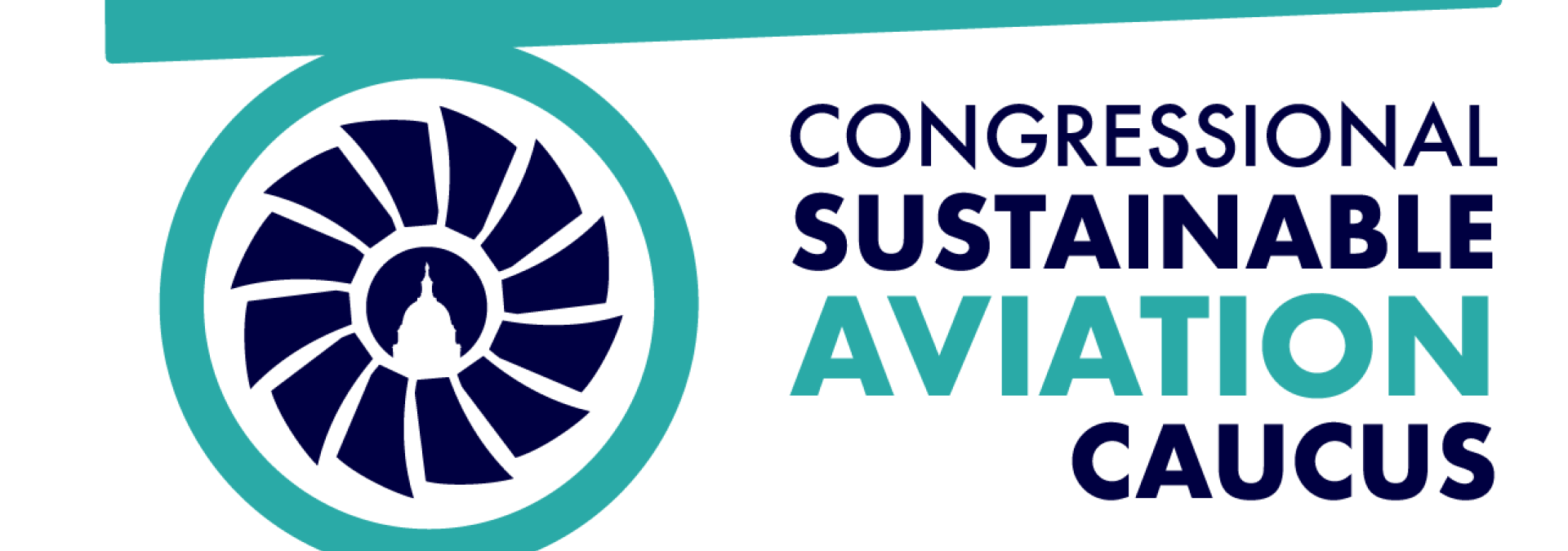 Congressional Sustainable Aviation Caucus logo.