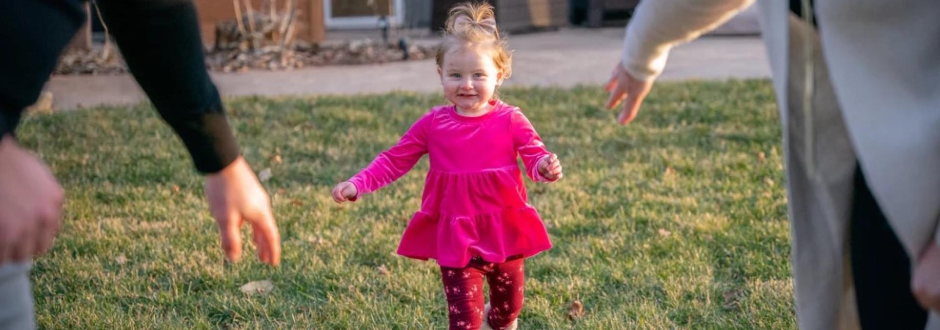 Child running
