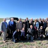 Rep. Sharice Davids at Finley Farms with local, state, and federal agricultural leaders.