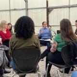 Rep. Sharice Davids hosts a Farm Bill listening session in Wyandotte County on nutrition programs in the Farm Bill.